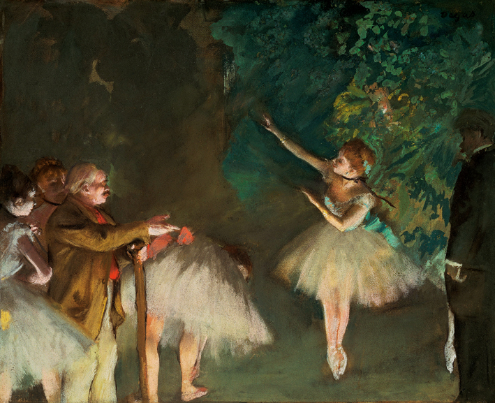 埃德加·德加 Edgar Degas—— 彩排的芭蕾 1876